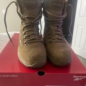 Reebok Men's Tan Combat Boots